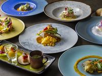 シェフおまかせコース 21,000円　6/1~8/31