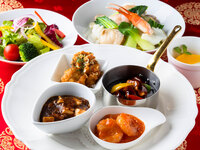 Perfect Lunch (Chinese) with salad, dessert, soup, and coffee buffet.