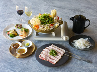 【欢迎和告别派对！Moogata火锅】您可以同时享用烤肉和涮涮锅的混合火锅套餐