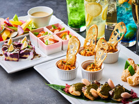 【お集まりプラン】グランドディナービュッフェ＋スタンダードフリーフロー★平日限定★7,200円　＊4/6～5/1、5/7～6/30