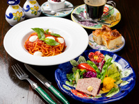 【おすすめルーチェランチ】前菜盛り合わせ付きのお得なランチセット！