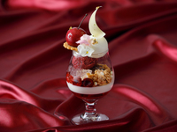 [June] Grindelwald Parfait ~Lady Cherry~ (with coffee or tea) - Available for online reservations only.