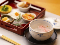 【顔合わせ・特別な日に】桜湯で祝う 比内地鶏の至高懐石