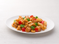 ﾃｲｸｱｳﾄ42.鶏肉とカシューナッツ炒め