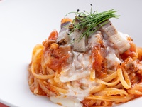 [Seasonal] Pancetta and Spring Onion Amatriciana + buffet (adult)