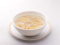 【アラカルト】54.アワビ入り芙蓉スープ　小盆