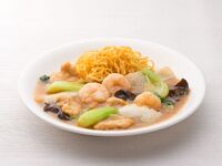 【アラカルト】68.五目あんかけ焼きそば　小盆