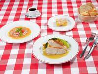 4/1〜土日祝選べるランチコース  追加料金を頂くメニューもございます