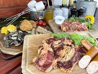 【手ぶらBBQ・スタンダードセット】　1人前3,500円※2人前～注文OK（GW限定2時間制）