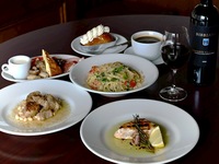 New 季節のパスタ&主菜コース