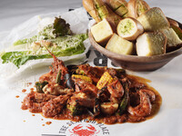 ランチ限定！エビの手づかみランチセット