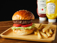 Burger classique au bœuf Wagyu brun