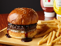 [Daging Wagyu Perang] Burger Teriyaki Buatan Sendiri