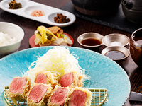 ランチ　本日の厳選豚フィレ肉低温カツレツ定食(100g）