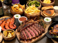 【BBQ プレミアム】プレミアムBBQプラン　牛リブステーキとポットローストで豪華に。本格アウトドアスタイル