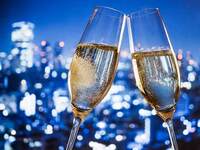 [Thursday only] A Sky-High Champagne - Free Flow Plan - 9,500 yen