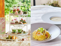 【パスタランチ】抹茶と桜のアフタヌーンティー with 祇園辻󠄀利（祝日）