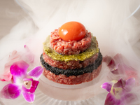 新【Anniversaryコース】誕生日・記念日におすすめです。うしふじオリジナルのケーキ「ゆっケーキ」でお祝いします。ヒレカツサンドも付いた豪華アニバーサリー【生ビール含む飲み放題付】　　　