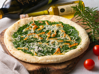 Shirasu & Aosa Japanese Pizza