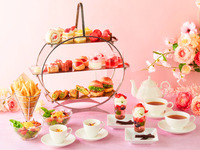 【オンライン事前決済】【2026年3月1日～5月6日】【150分制・窓側席確約・乾杯用モクテル付】🍓いちごアフタヌーンティーセット