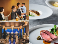 【家族3世代で愉しむカジュアル会食・お祝い会】◇乾杯酒付き◇春野菜の前菜・スープに鮮魚のグリル、シェフ特製メイン料理のフルコース全5品-SHIKITEI-