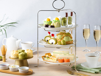 抹茶のアフタヌーンティー 1日2組限定3時間カフェフリー　乾杯スパークリングワイン付き