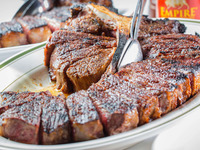 [Lunch & Dinner / Web Exclusive] Free Flow + Taste of Empire Course #1: Main course is Porterhouse Steak (includes free-flowing drinks, including champagne)