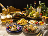 薪火女子会プラン全7品（飲み放題付）