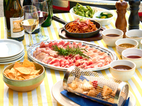 【定番BBQプラン】120分飲み放題付き！解放的なテラスで楽しむSTANDARD BBQ