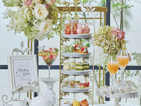 【GW限定　乾杯酒付き‼】初夏のいちごと抹茶アフタヌーンティー（土日祝）