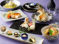 ランチ特別会席「藤花」120分飲み放題付き