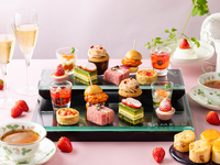 【A relaxing 3-hour session】Summer Strawberry Afternoon Tea with Sparkling Wine or Cocktail ★ Friday & Saturday (17:30 reservation) 【Limited to weekend evenings with live jazz performances】