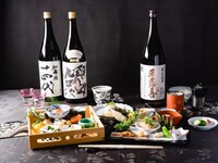 ＜テーブル席予約＞季節の味覚と選べる日本酒3種飲み比べ付き懐石プラン