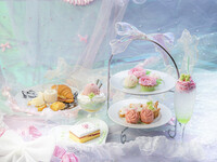 【ランチ・ディナー】ハートの女王様の秘密のフラワーガーデン～カフェ1杯つき～