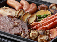 【プレミアムプラン】シーフード+BBQ+おつまみ+時間無制限飲み放題