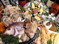 【春の贅沢海鮮コース】2時間飲み放題付き全10品