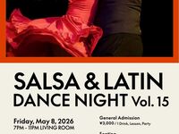 [5/8] [Seated] SALSA & LATIN DANCE NIGHT Vol.15