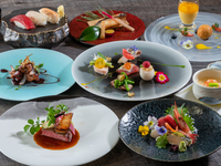 Japanese-Chinese fusion kaiseki course: Miyabi Course
