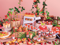  Collaboration Strawberry Sweets Dinner Buffet