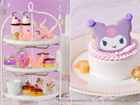 土日祝【ステッカー＋クロミケーキ付】アフタヌーンティーKUROMI SWEETS SUMMER PARTY