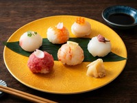 <Weekends and Holidays Lunchtime> Temari Sushi Making Experience Course (Includes carefully selected pork broth shabu-shabu and matcha tea) *Reservations required by the day before