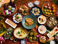 【6/1～8/31土日祝ランチ】 ～アジアフェア～メインを選べるセミブッフェ ANAインターコンチネンタル別府ホテル特製カレー付き