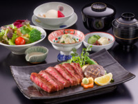 網焼ステーキコース150g　￥13,640