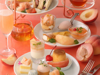7/23～9/2【1階席 　店内またはテラス 　11:30・14:00・14:30・15:00の回 ご予約枠！ 】KIHACHIのアフタヌーンティー　～ピーチスペシャル～