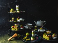 抹茶のアフタヌーンティーセット