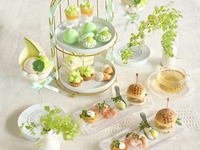 【平日ランチ/カフェ】初夏のメロンアフタヌーンティー