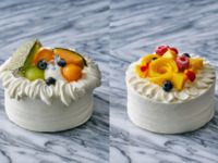 【OceanMilano店内】季節のフルーツショートケーキ(5号丸)