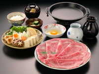 すき焼（特上）※お食事付　￥9,900