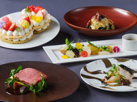 七五三におすすめ☆大人気ナンバーケーキ付！牛ローストのメインを愉しむ全4品カジュアルランチ