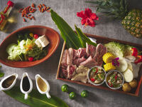 <Early Bird Discount (1 month in advance): Plan with 1 hour of all-you-can-drink Awamori and beer> Terrace BBQ Shimanchu Course -